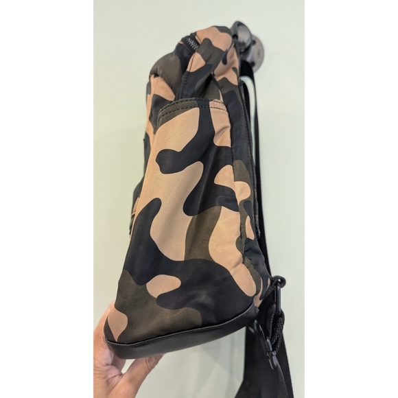 Badgley Mischka Camouflage Backpack 13x12x5 - Picture 6 of 15